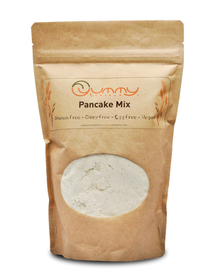 A blend of organic, gluten-free flours create this incredible pancake mix.