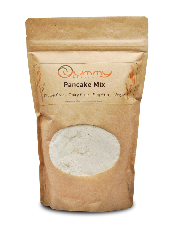 A blend of organic, gluten-free flours create this incredible pancake mix. 