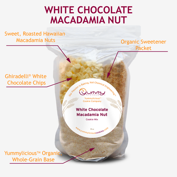 White Chocolate Macadamia Nut Dry Mix