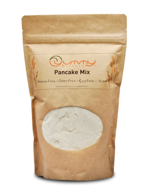 A blend of organic, gluten-free flours create this incredible pancake mix. 