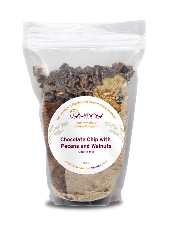 Chocolate Chip W/ Pecans & Walnuts Dry Mix
