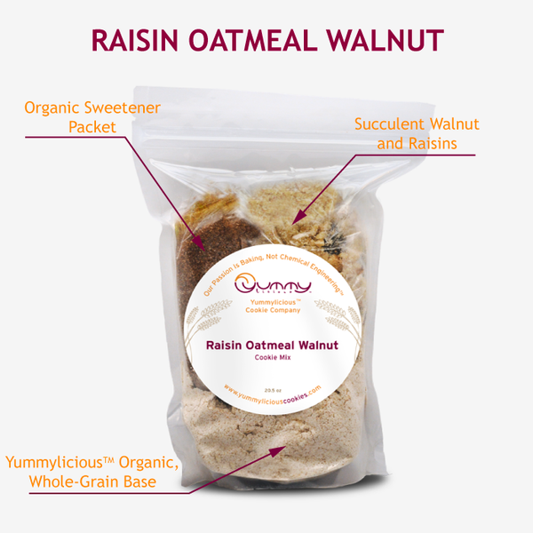 Raisin Oatmeal Walnut Dry Mix